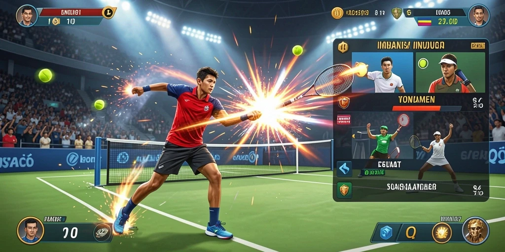 Screenshot 1: Menampilkan karakter utama yang siap beraksi.