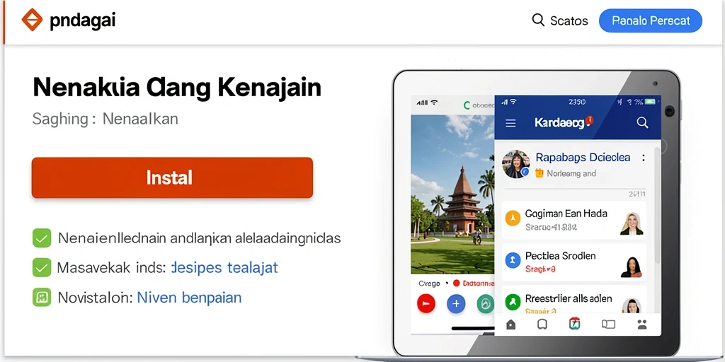 Tampilan antarmuka yang menawan dan user-friendly.