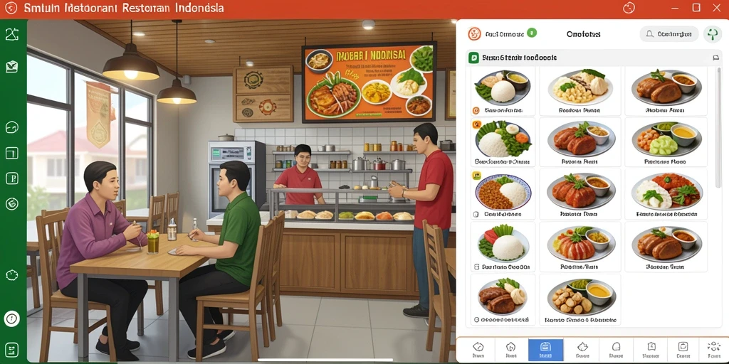 Tampilan antarmuka yang user-friendly.