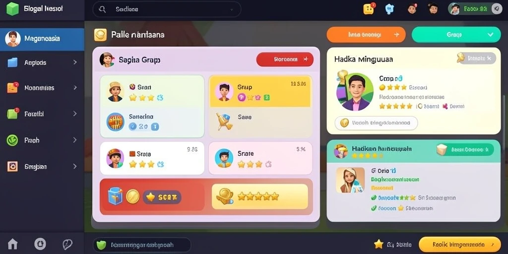 Antarmuka pengguna HAYA777 yang intuitif dan menarik.