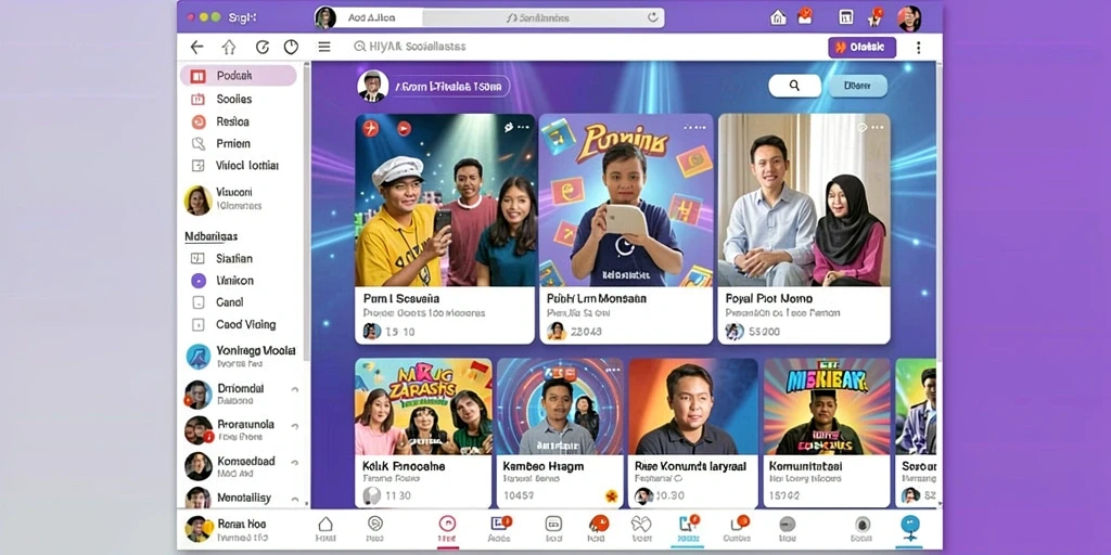 Tampilan antarmuka yang menarik dan intuitif.