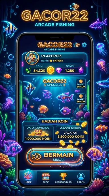 Galeri pratinjau visual gacor22 build APK resmi terbaru